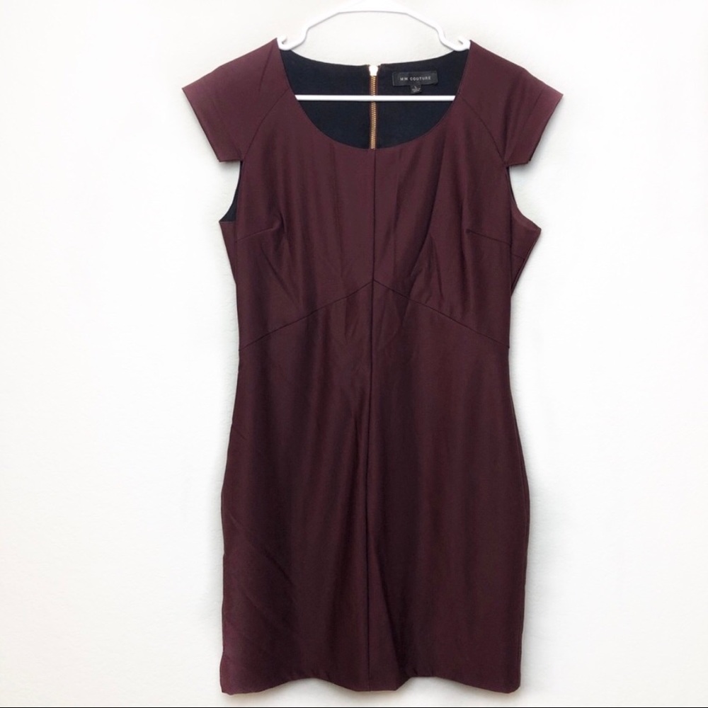 MM Couture Structured Dress